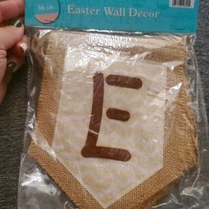 Brand New Burlap Easter Banner